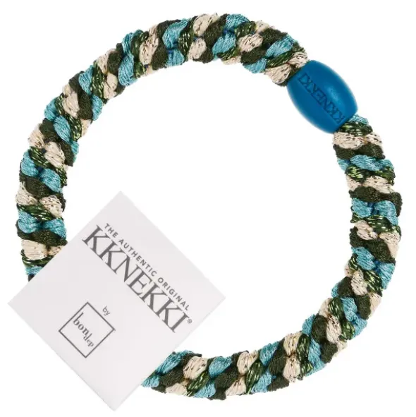 Haargummi KKNEKKI - Mix army grün teal blau