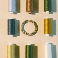 Haargummi KKNEKKI - Mix army grün yellow