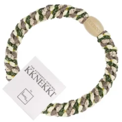 Haargummi KKNEKKI - Mix army grün yellow