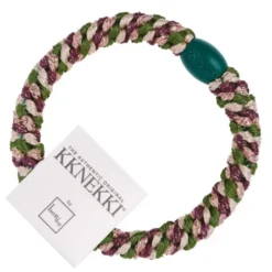 Haargummi KKNEKKI - Mix army grün grape lila