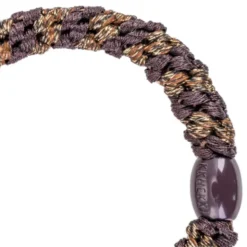 Haargummi KKNEKKI - Mix brown coffee glitter stripe