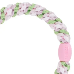 Haargummi KKNEKKI - Mix grass green pink glitter