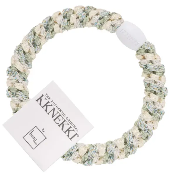 Haargummi KKNEKKI - Mix ivory dusty lind glitter