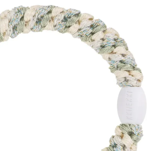 Haargummi KKNEKKI - Mix ivory dusty lind glitter