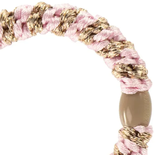 Haargummi KKNEKKI - Mix lightpink beige-glitter