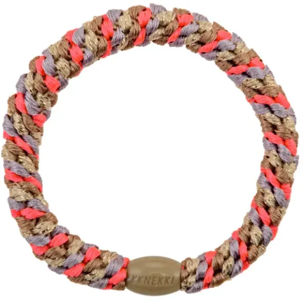 Haargummi KKNEKKI - Mix nougat neon pink