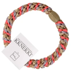 Haargummi KKNEKKI - Mix nougat neon pink