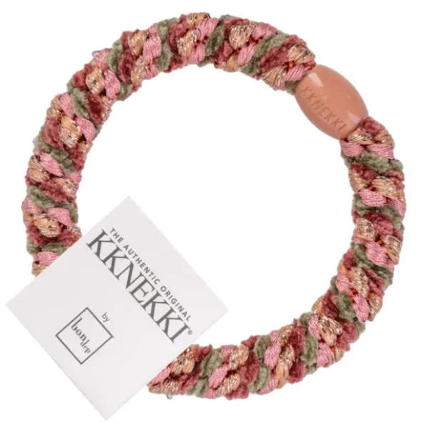 Haargummi KKNEKKI - Mix rose camo velvet