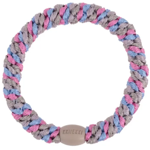 Haargummi KKNEKKI - Mix sky blue pink