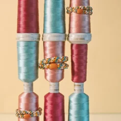 Haargummi KKNEKKI - Mix terracotta teal