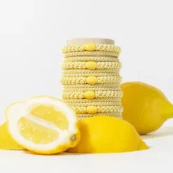 Haargummi KKNEKKI - pastell gelb