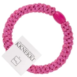 Haargummi KKNEKKI - pink glitter