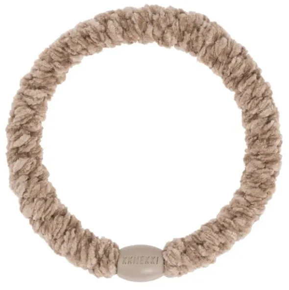 Haargummi KKNEKKI Samt – beige