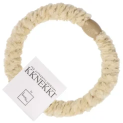 Haargummi KKNEKKI Samt – creme