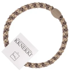 Haargummi KKNEKKI Slim - mole beige glitter