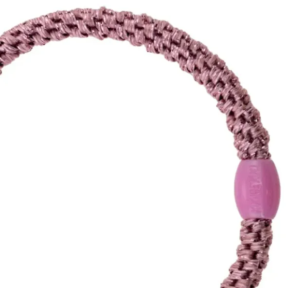 Haargummi KKNEKKI Slim - pink glitter