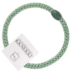 Haargummi KKNEKKI Slim - pistacio glitter