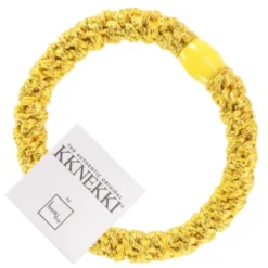 Haargummi KKNEKKI - sonnen gelb glitter