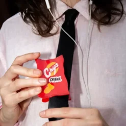 Haarklammer Chipstüte – großer Haarclip 8 cm aus Kunststoff