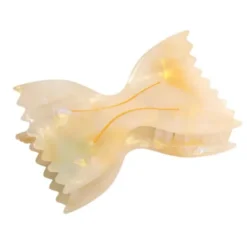Haarklammer Farfalle perlmutt cremeweiß