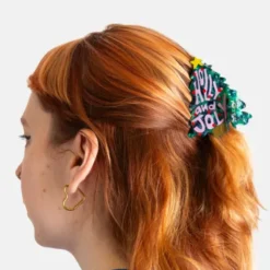 Haarklammer Weihnachtsbaum Holly and Joly – großer Haarclip 8 cm aus Kunststoff