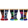 Hai Geschenkbox SOCKS OF THE DEEP - 6 Fisch Socken - Gr. 30 1/2 - 38 1/2