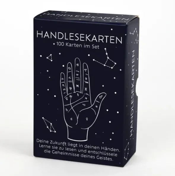 Handlesekarten - Box mit 100 Karten