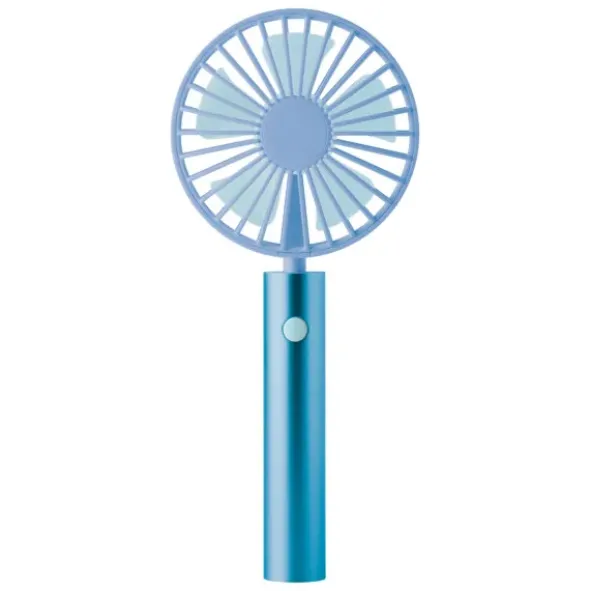 Handventilator FLOW - Akku Ventilator mit Standfuß, blau