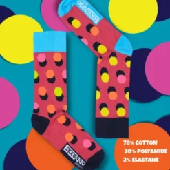 Herrensocken DOM bunte Dots - Socken Gr. 39-46