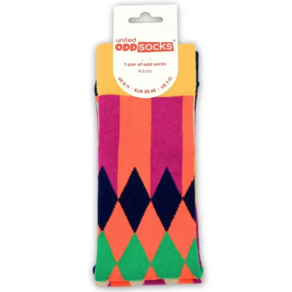 Herrensocken HARRY bunte Rauten - Socken Gr. 39-46