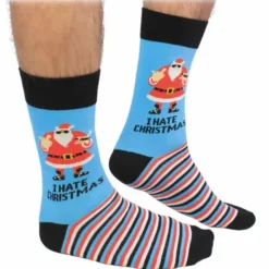 Herrensocken I HATE CHRISTMAS - Socken Gr. 39-46