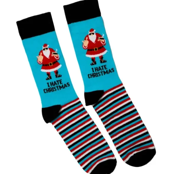 Herrensocken I HATE CHRISTMAS - Socken Gr. 39-46