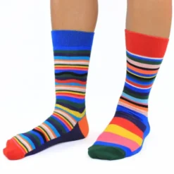 Herrensocken STEVE bunte Streifen - Socken Gr. 39-46