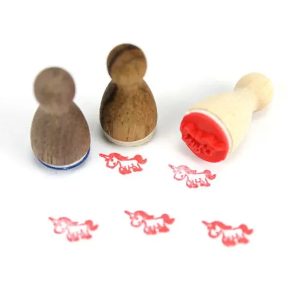 Holzstempel Mini - Elfi Einhorn