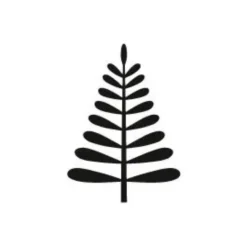 Holzstempel Mini - Tanne