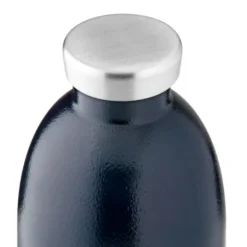 Isolierflasche 850 ml CLIMA – doppelwandige Trinkflasche aus Edelstahl dunkelblau