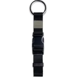Jackenhalter mit Clip für Tasche oder Rucksack schwarz