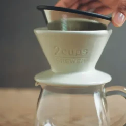 Kaffeefilter 4cups aus Edelstahl