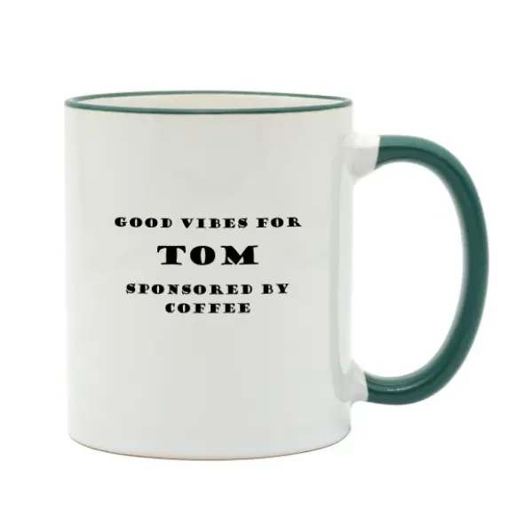 Kaffeetasse COFFEE VIBES mit Namen