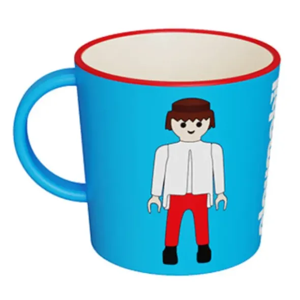 Kaffeetasse Playmobil blau CLASSIC