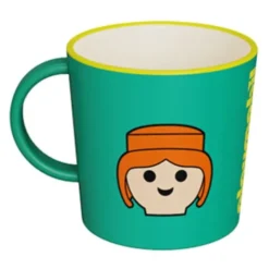 Kaffeetasse Playmobil grün TESTA