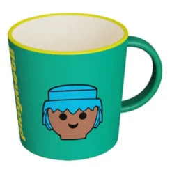 Kaffeetasse Playmobil grün TESTA