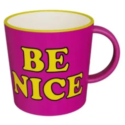 Kaffeetasse Snoopy BE NICE - Peanuts Tasse pink