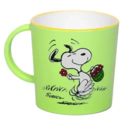 Kaffeetasse Snoopy HAVE A NICE DAY – Peanuts Tasse grün