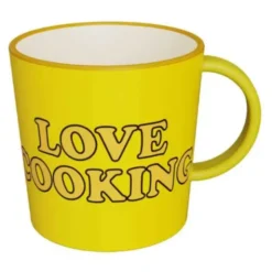 Kaffeetasse Snoopy LOVE COOKING - Peanuts Tasse gelb