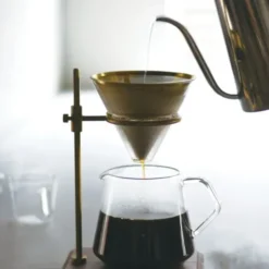 Kaffeezubereiter - Kanne mit Filter und Ständer - Brewer Stand Set 4Cups