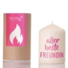 Kerze - Beste Freundin