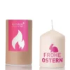 Kerze Frohe Ostern, pink