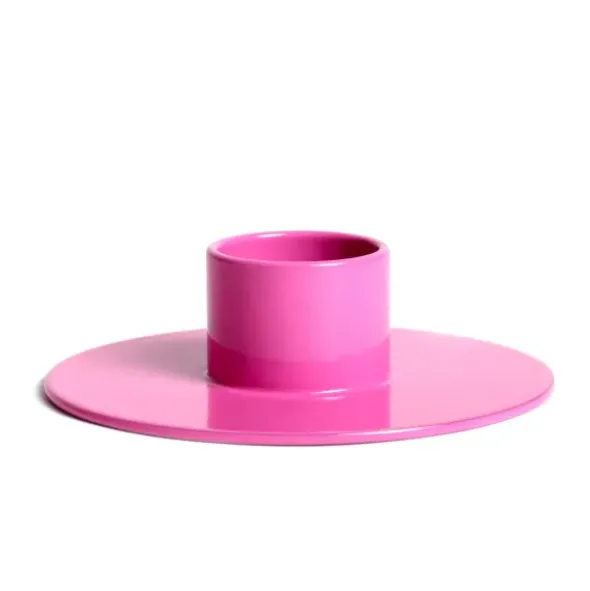 Kerzenständer POP - Kerzenhalter für Stabkerzen, pink