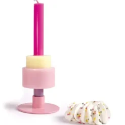 Kerzenständer POP Mini - Kerzenhalter rosa